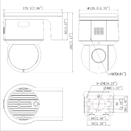 DS-2DC3A20IW-D外形尺寸