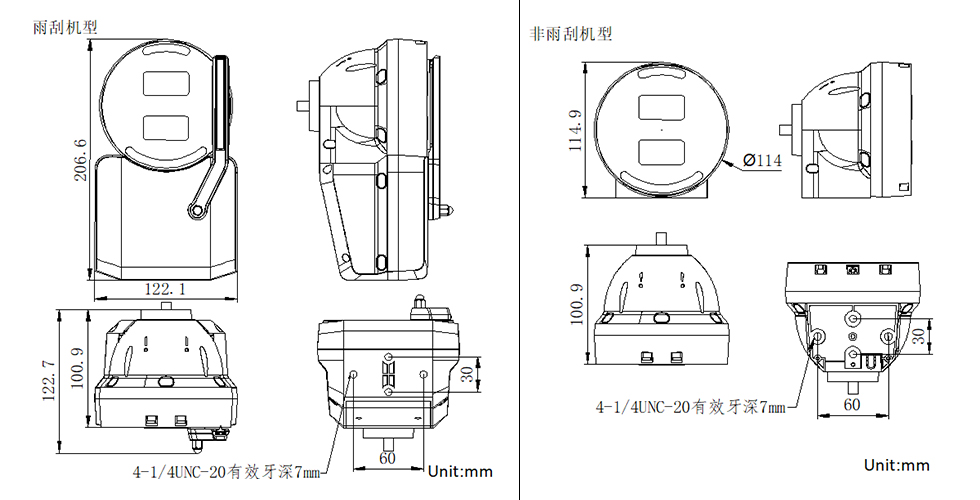 DS-2XC6026-L(R)產(chǎn)品尺寸