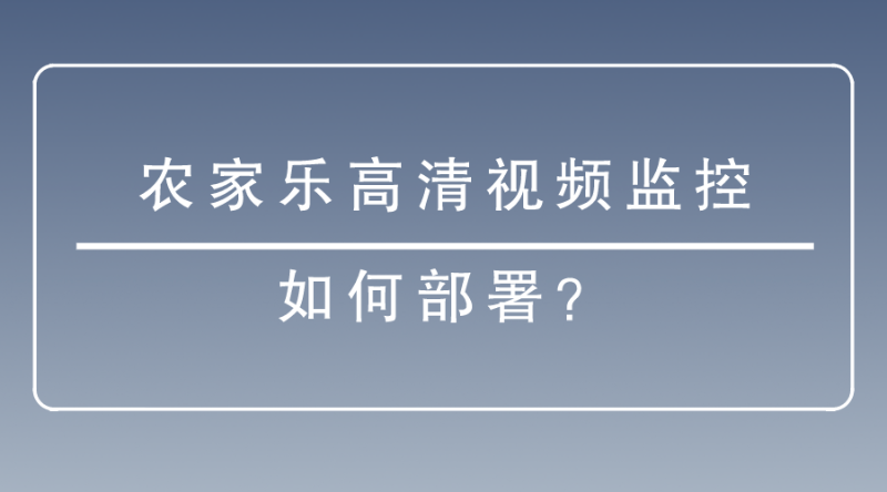 高清視頻監控