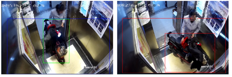 電瓶車檢測攝像機安裝效果