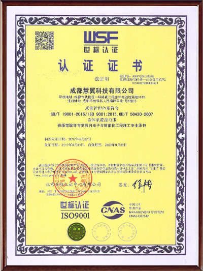 ISO9001質量管理體系